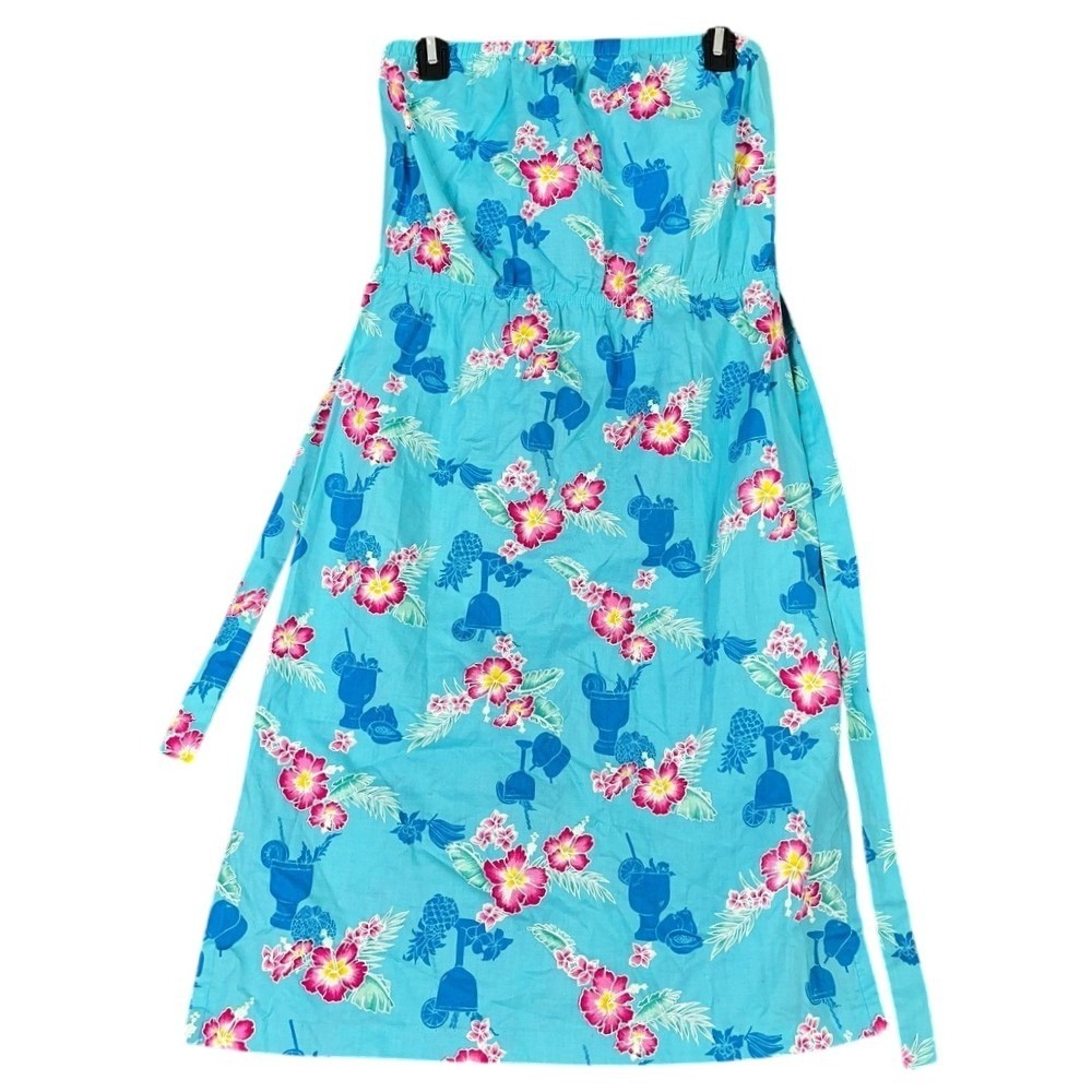 Vintage 80s Hilo Hattie Dress Womens‎ M Hawaiian Aloha Sun Resort Vacation USA